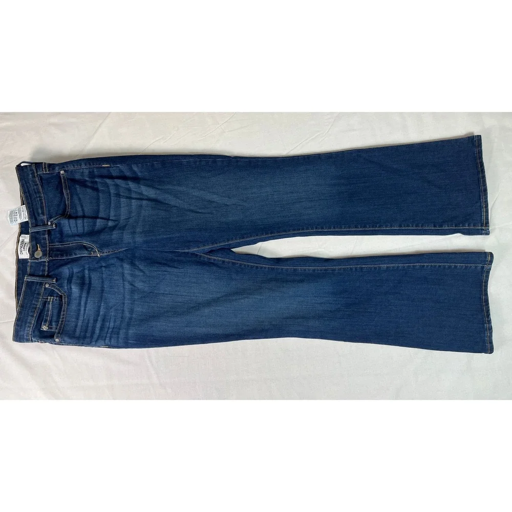Denizen Levi's Bootcut Jeans Women 12M 31x32 Dark Wash Mid Rise Stretch